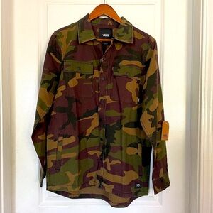 Vans Women's Camouflage Cutler Shacket Size Small